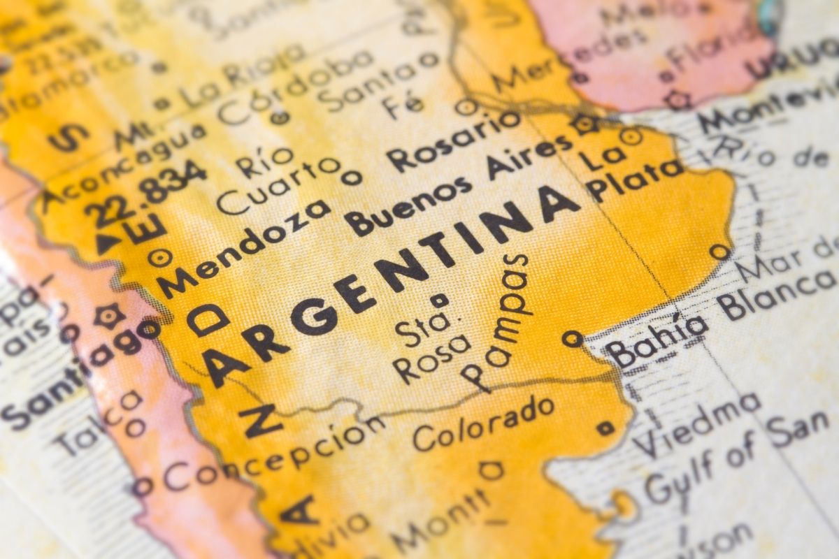 Mapa Argentina Seguro Viagem America Latina Assistente De Viagem